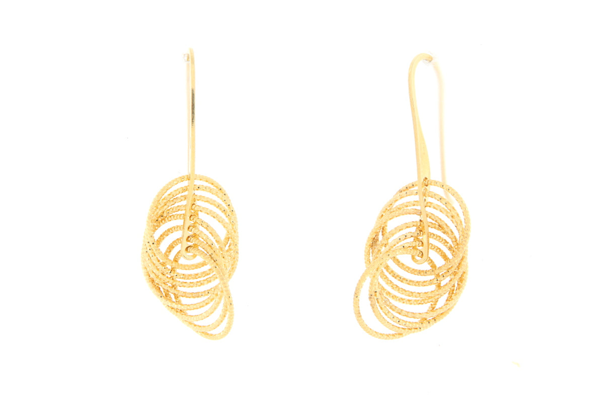 Orecchini DNA in Argento 925