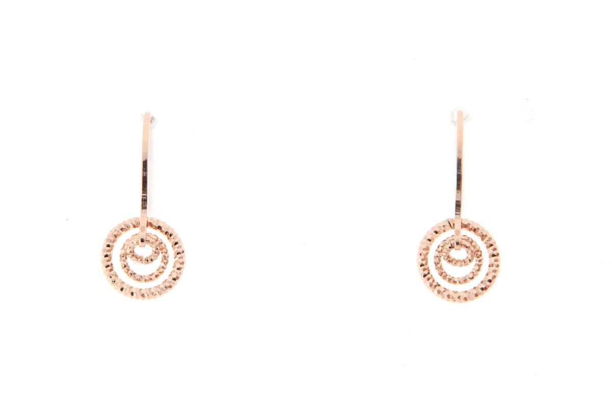 Orecchini minimal Cerchietti in Argento 925