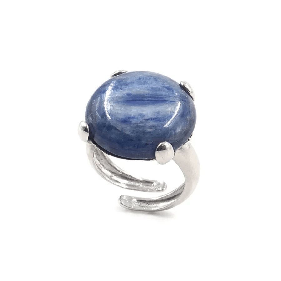 Anello in Arg.925 con Cianite