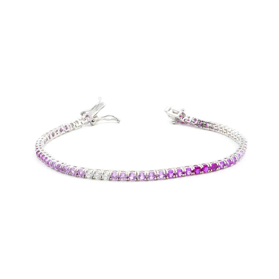 Bracciale Tennis in Arg.925 e Zirconi