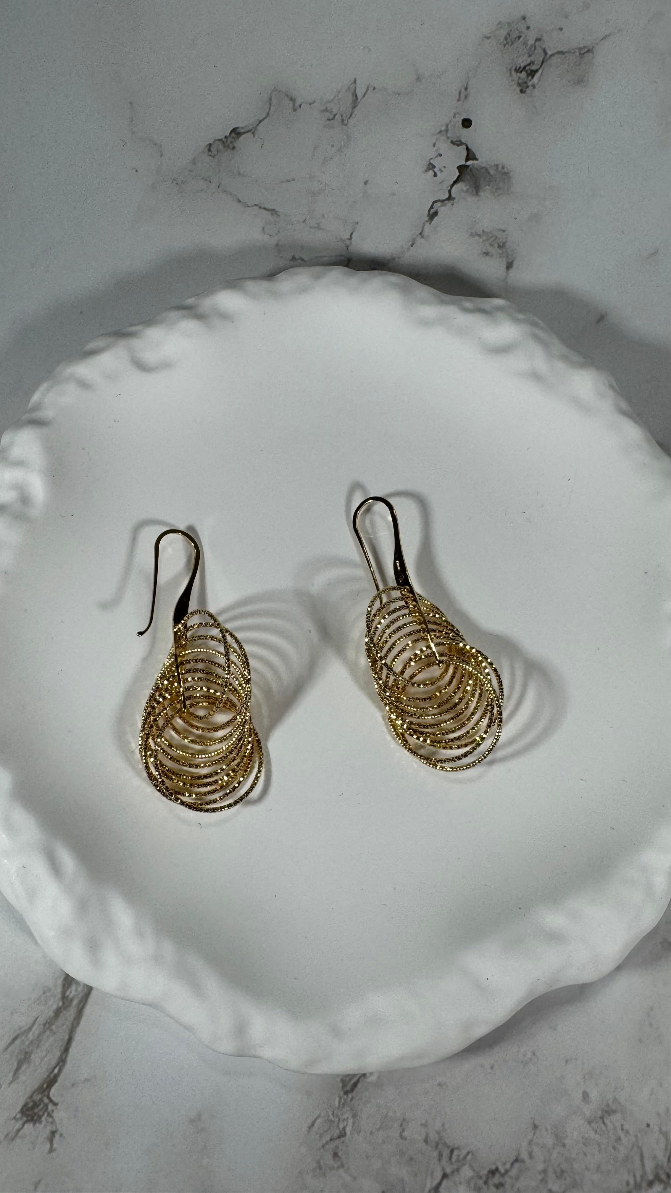 Orecchini Macro DNA in Arg.925