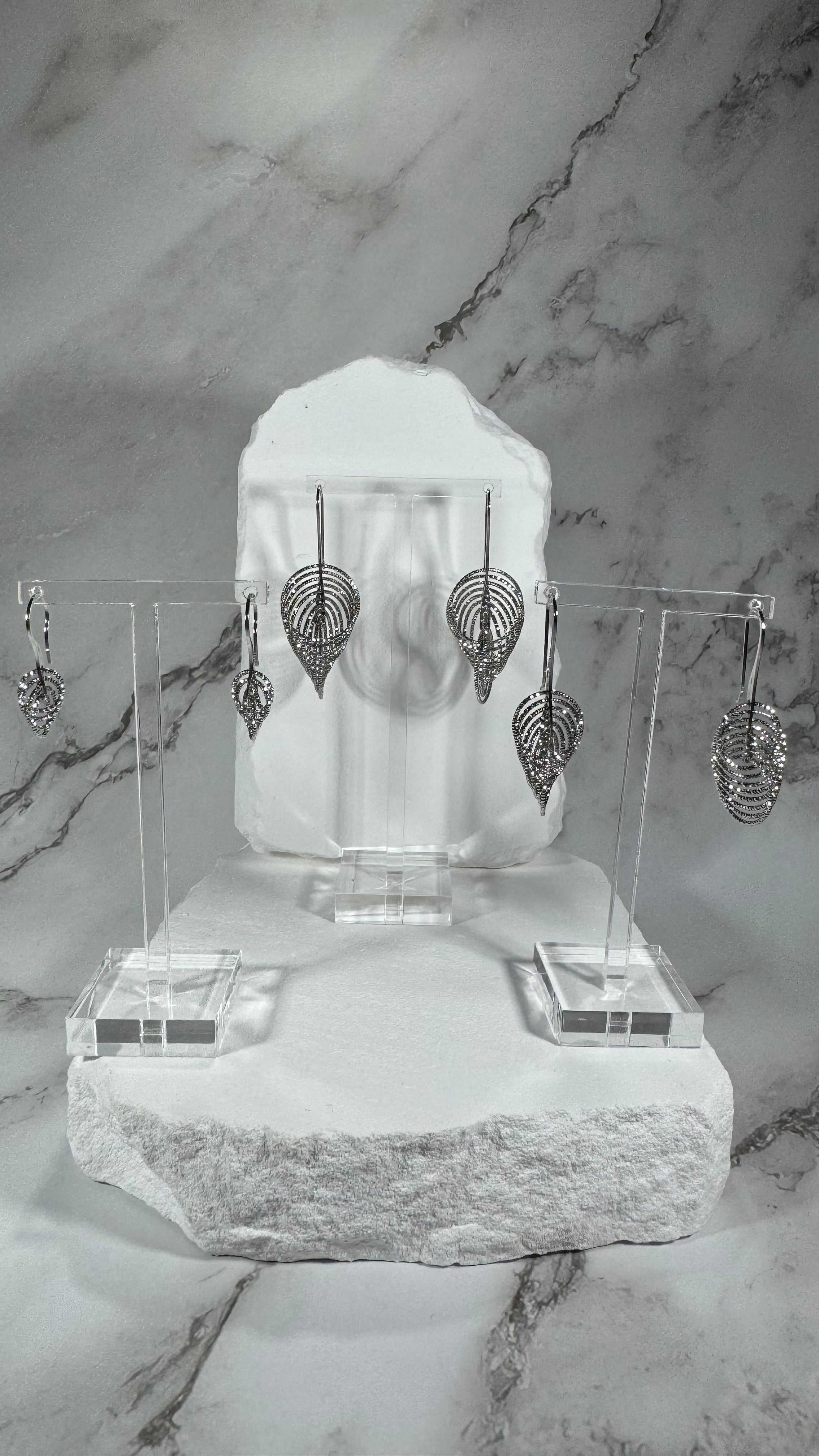 Orecchini Macro DNA in Arg.925