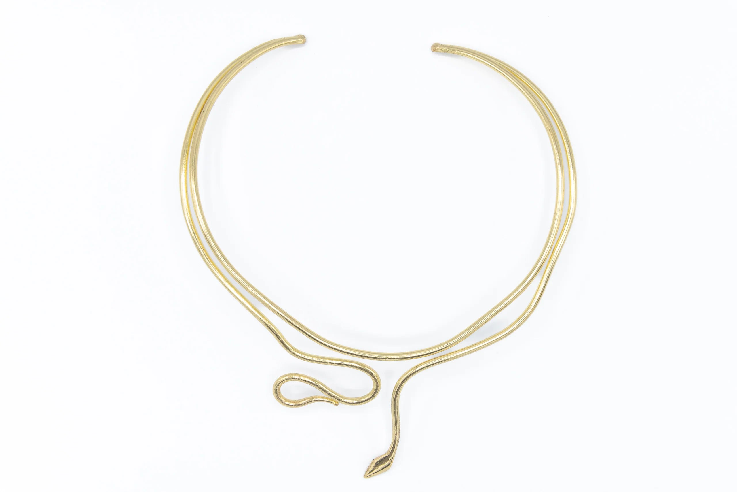 Collana Serpente in Ottone