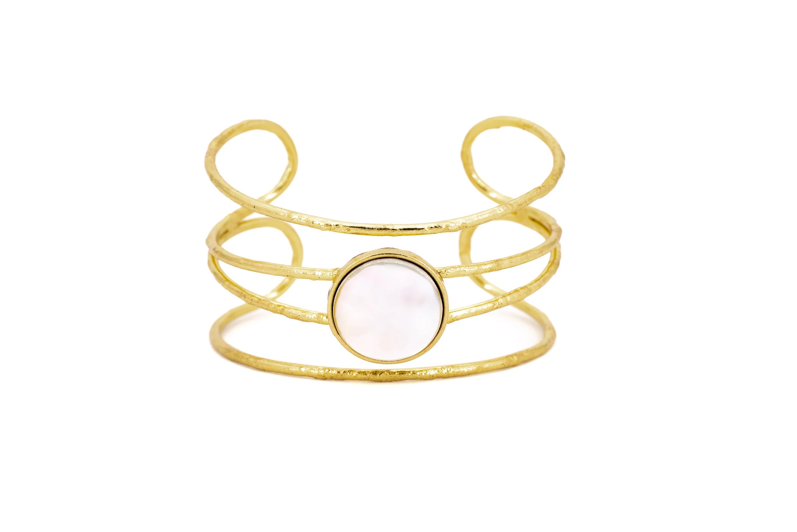 Bracciale in Ottone e Madreperla