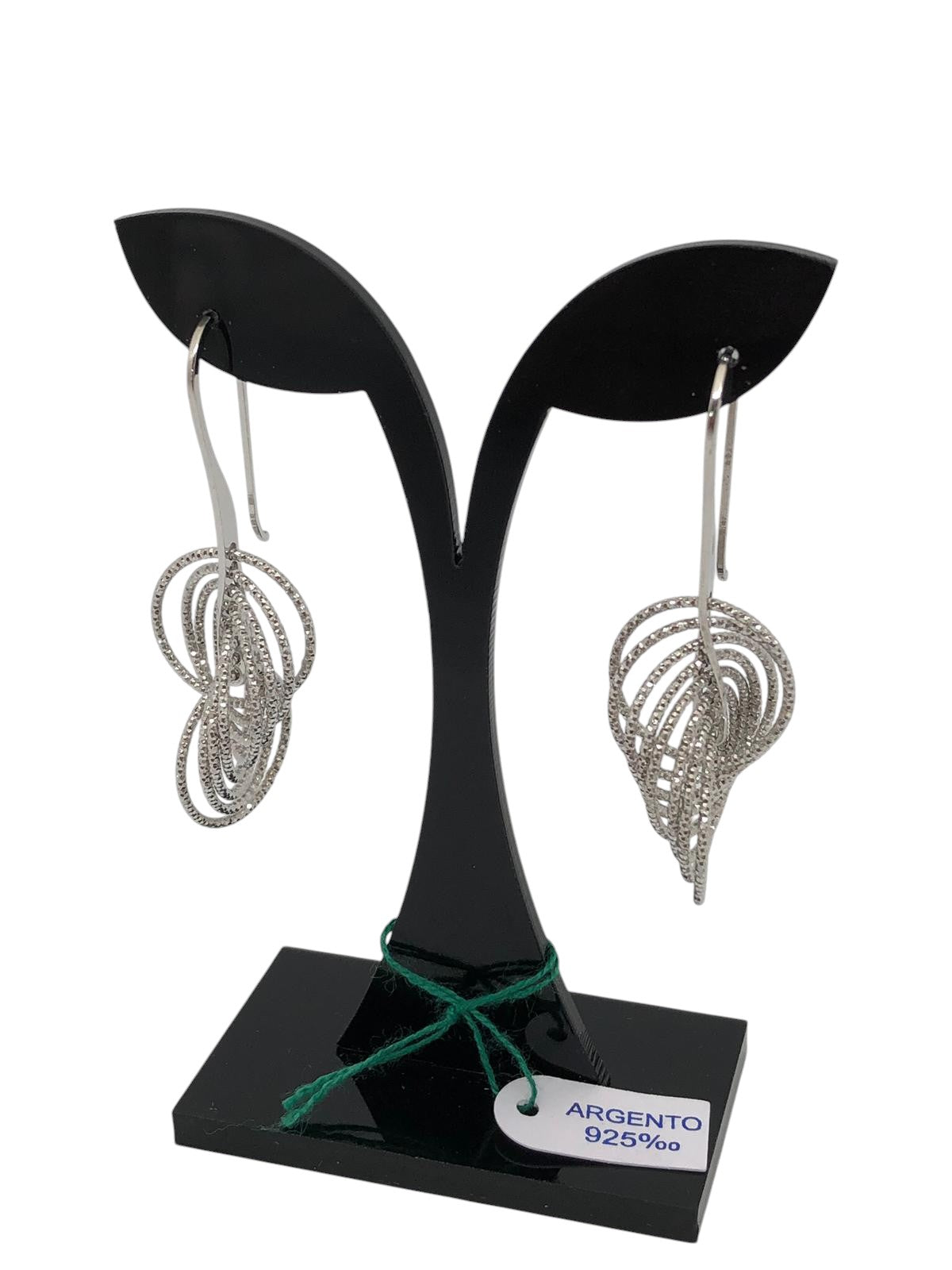 Orecchini DNA in Argento 925