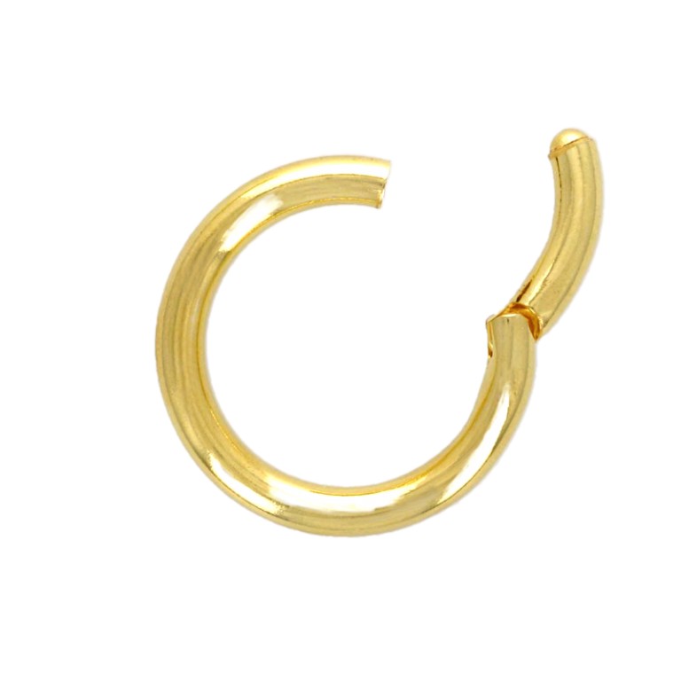 Chiusura per Collane a Scomparsa Rotonda in Argento 925‰ Dorato