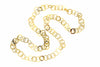 Collana lunga chain in Corno Naturale