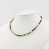 Collana chocker in Arg.925 con Crisopasio, Pietra di Luna, Rubyzosite e Ematite