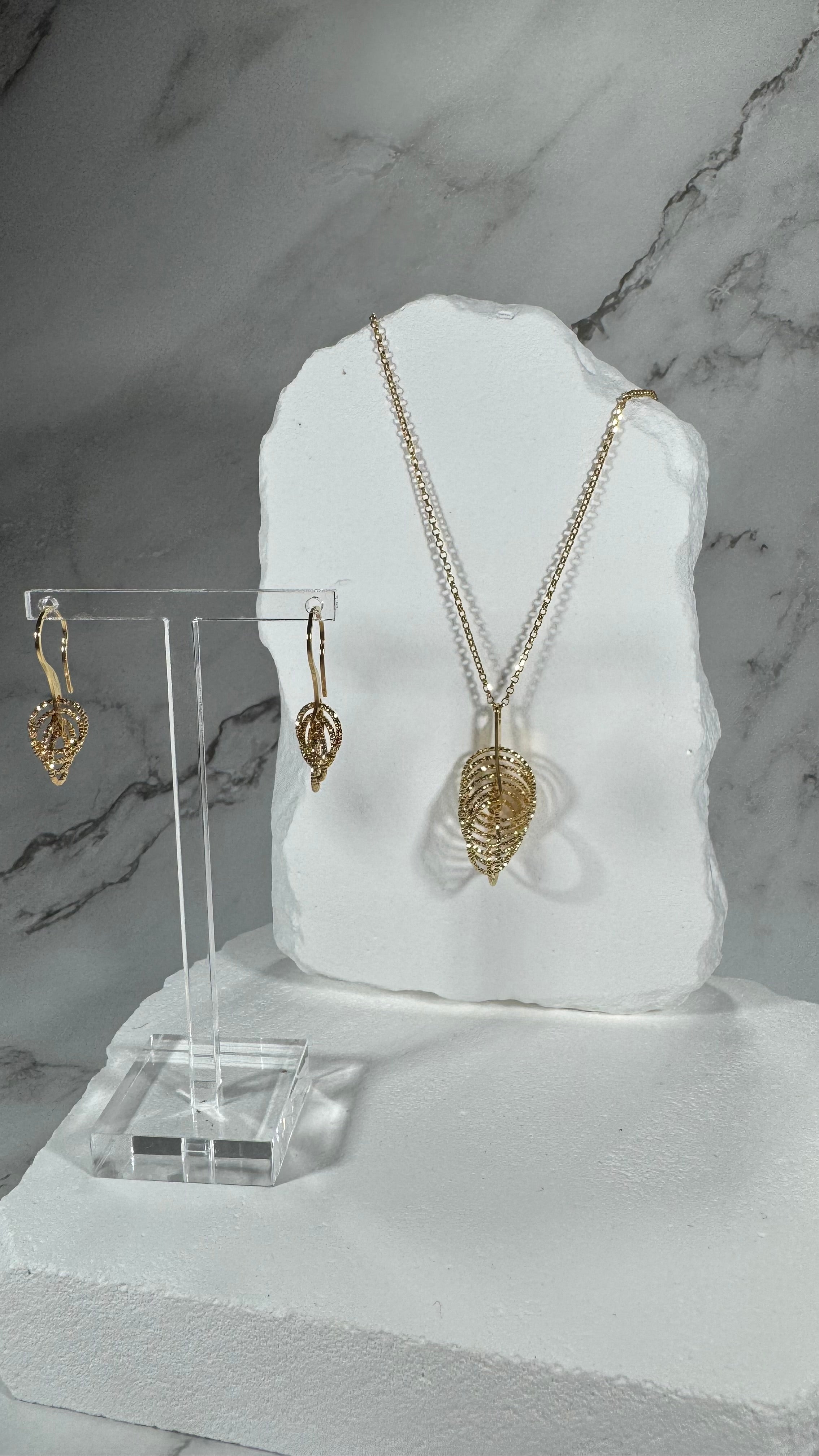 Orecchini Micro DNA in Arg.925