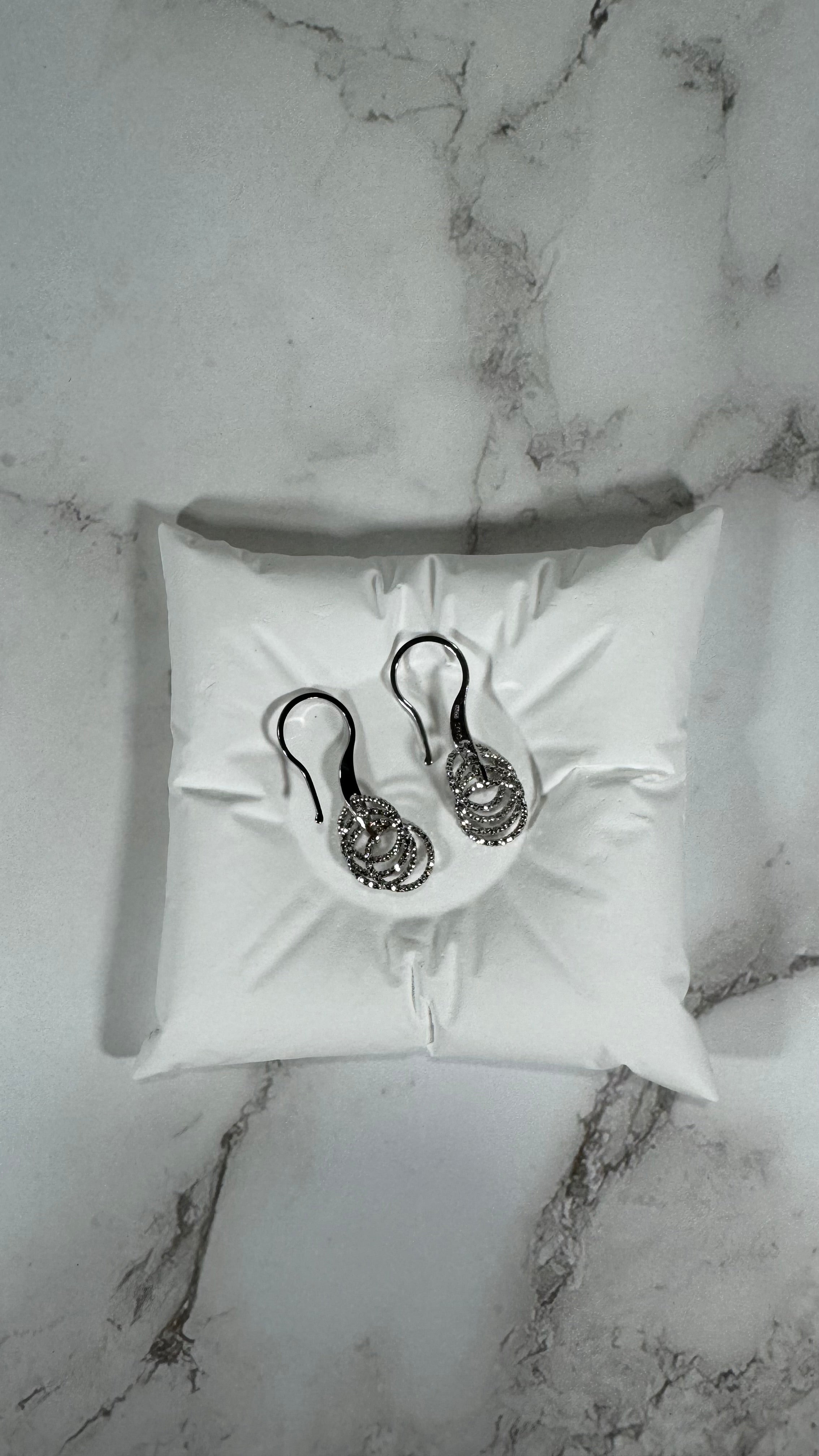 Orecchini Micro DNA in Arg.925