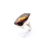 Anello in Arg.925 e Ambra Baltica