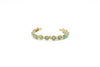 Bracciale ottone multi pietre amazzonite