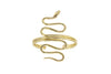 Bracciale serpente in Ottone
